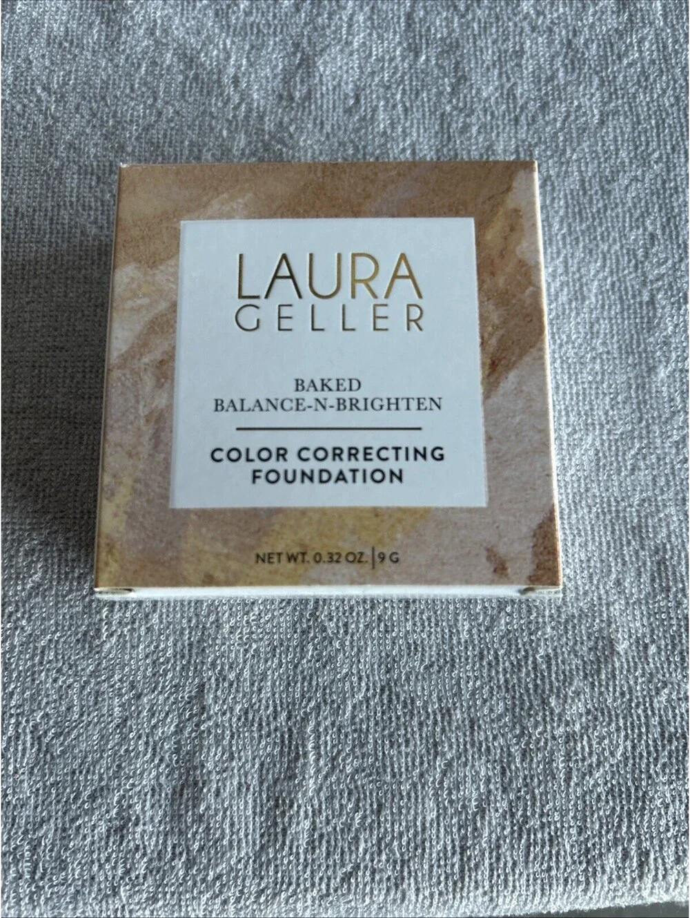 Laura Geller Baked Balance-N-Brighten Foundation – Tan – 0.32 oz / 9g – New